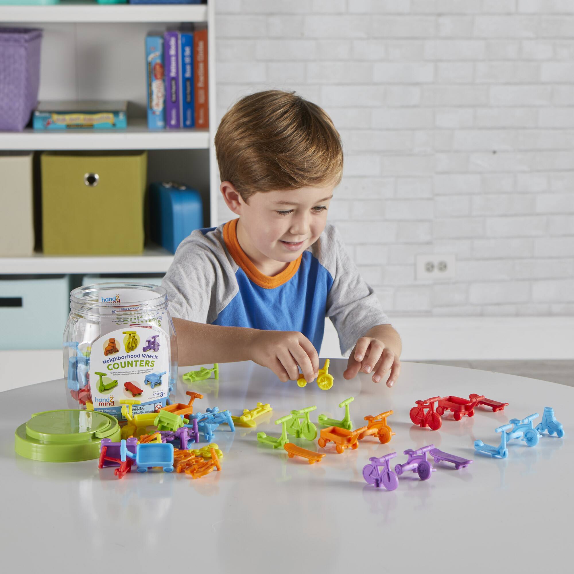 Hand2mind® Neighborhood Wheels Counters